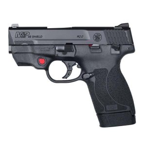 m&p 45 shield m2.0 ct integrated laser (red) blk .45 auto 3.3in 7rnd sf