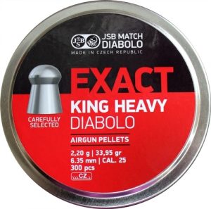 JSB Diabolo Exact King Heavy Cal .25